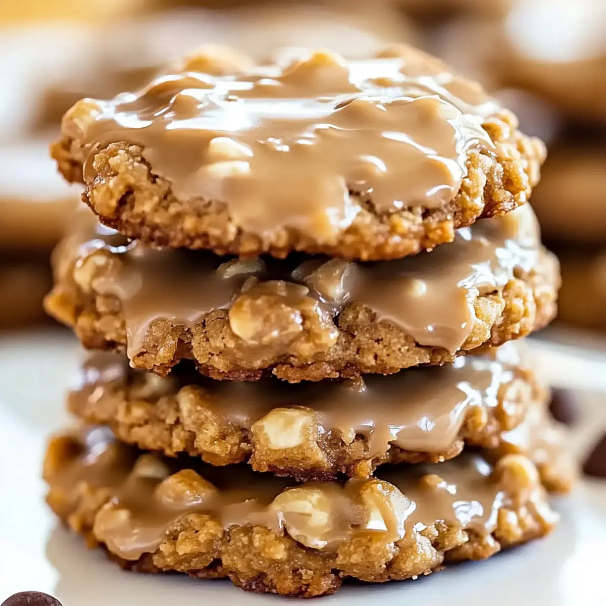 Easy Biscoff No Bake Cookies