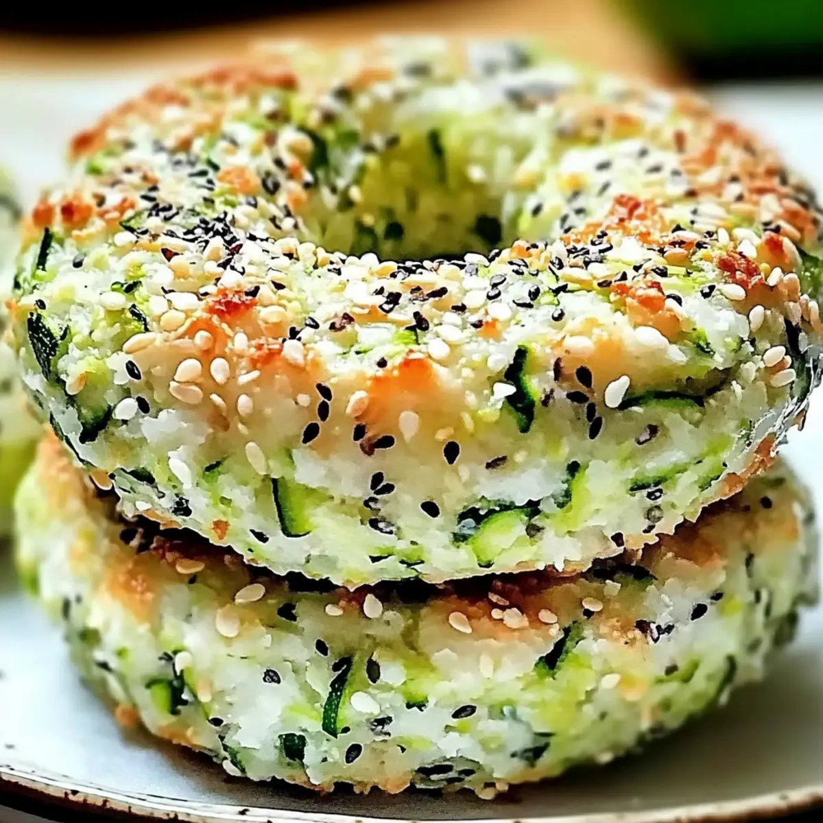 Zucchini Bagels