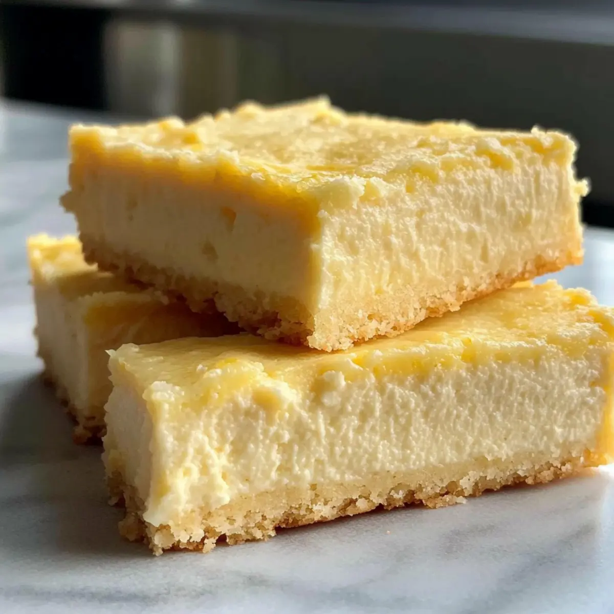 Lemon Cottage Cheese Bars