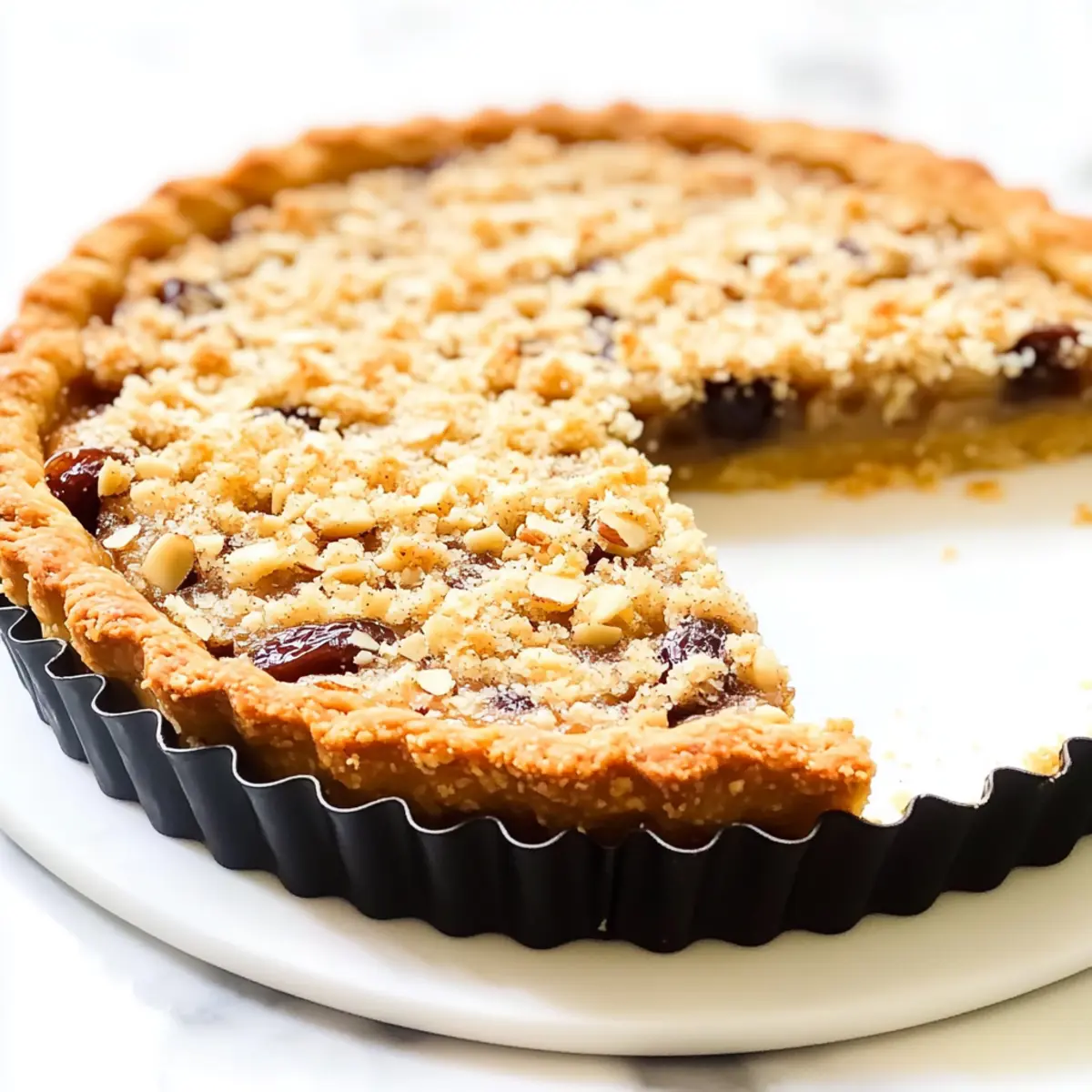 Almond & Medjool Date Tart