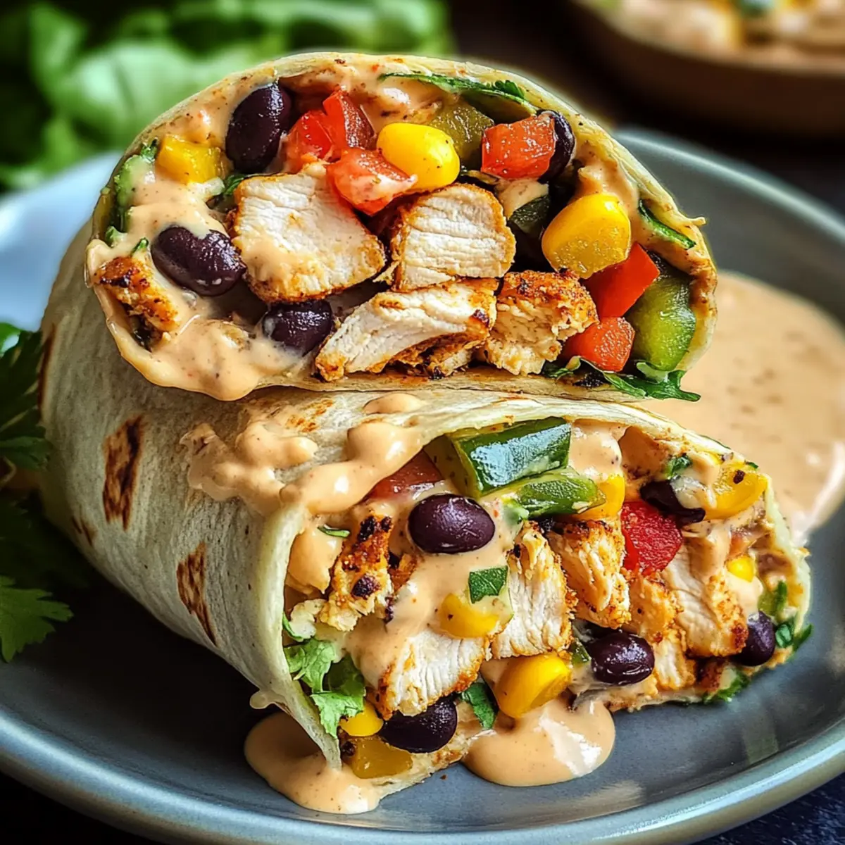 Southwest Chicken Wrap
