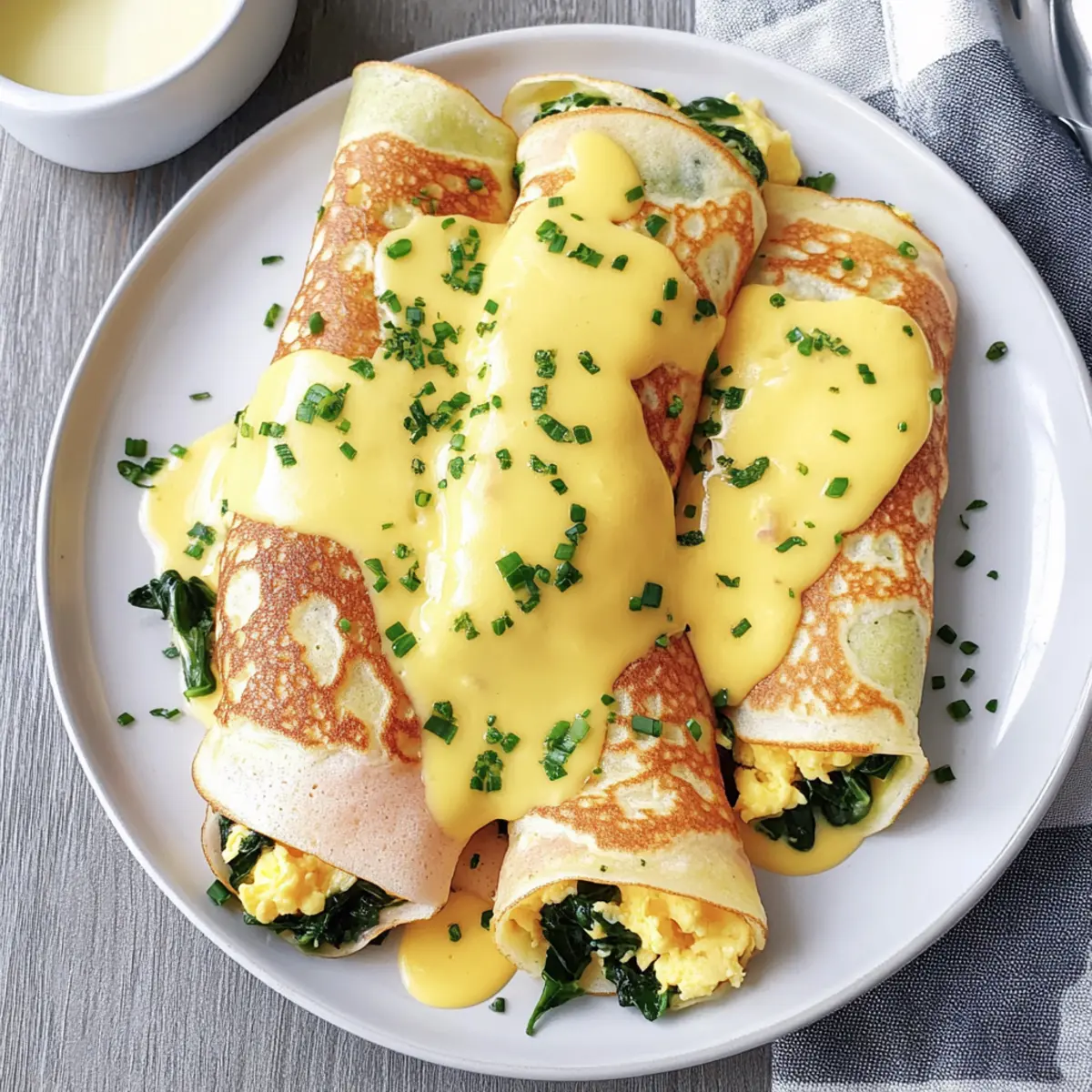 Savory Breakfast Crepes
