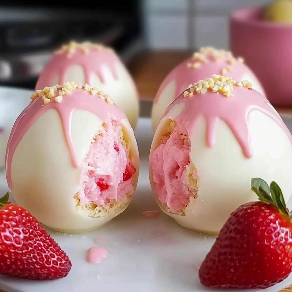 Strawberry Shortcake Easter Egg Bombs