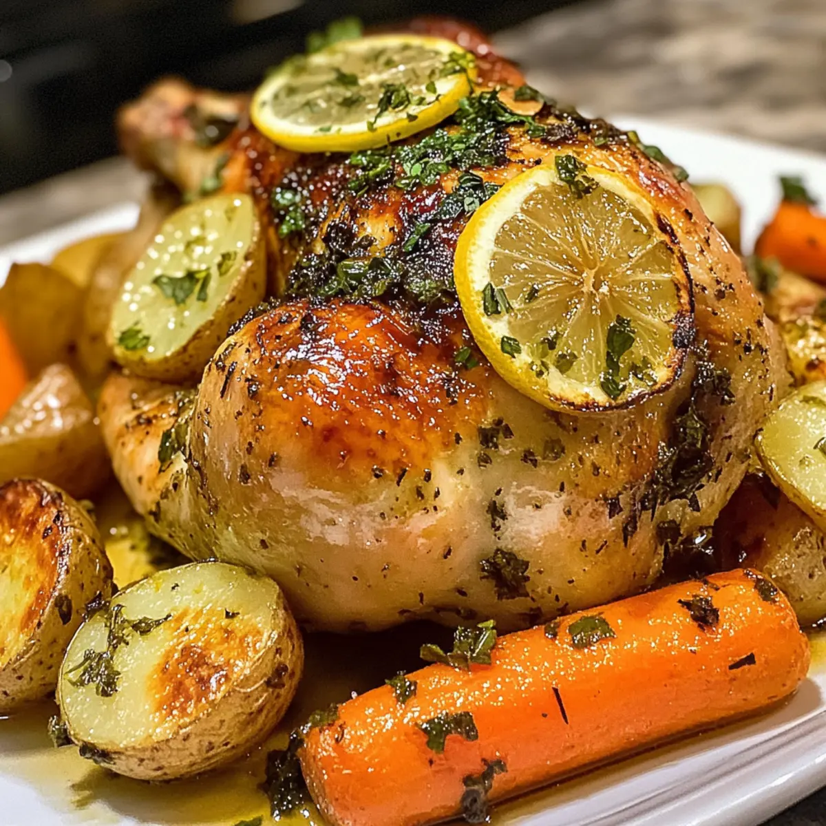 Easter Herb-Roasted Lemon Chicken