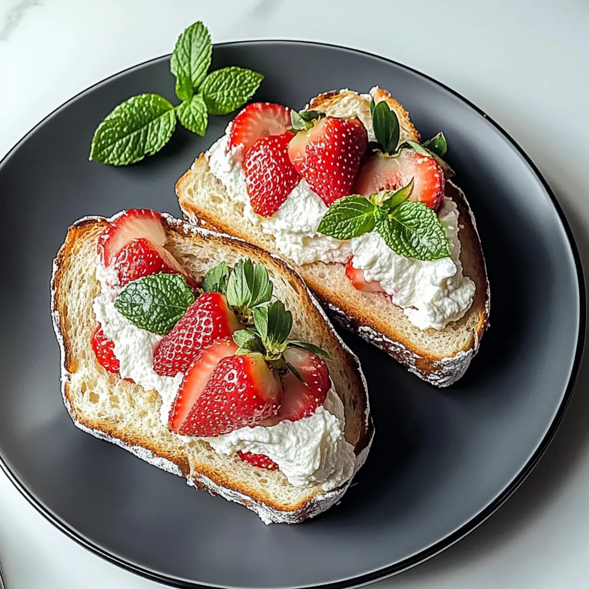 Strawberry Tea Sandwiches