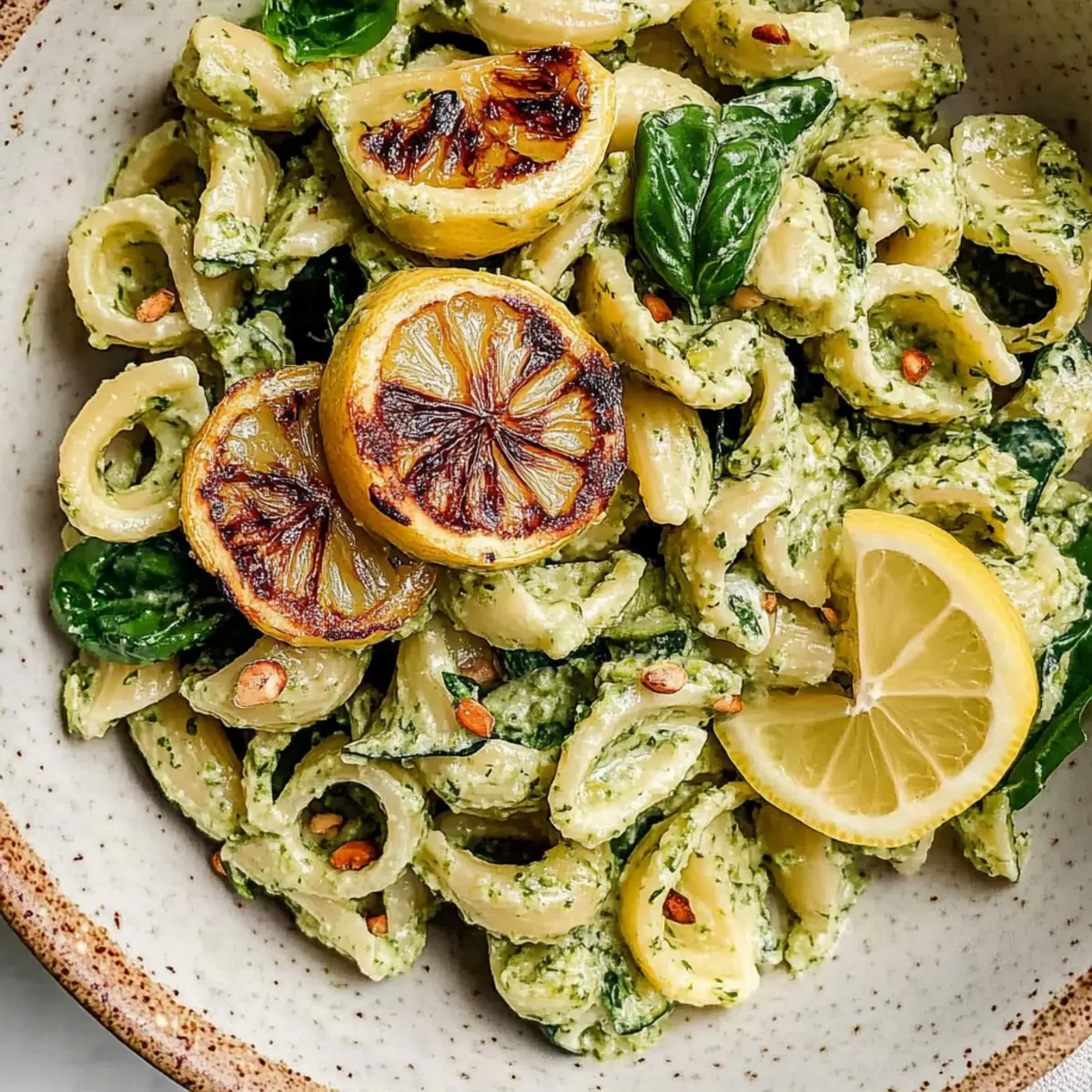 Lemon Basil Pasta Salad