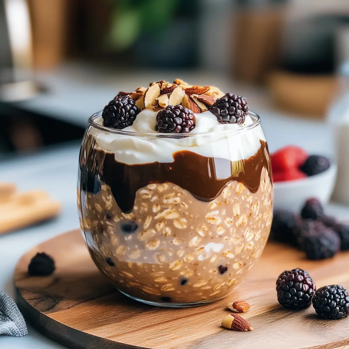 Mocha Coffee Overnight Oats