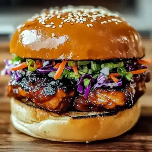 Korean BBQ Chicken Sandwich