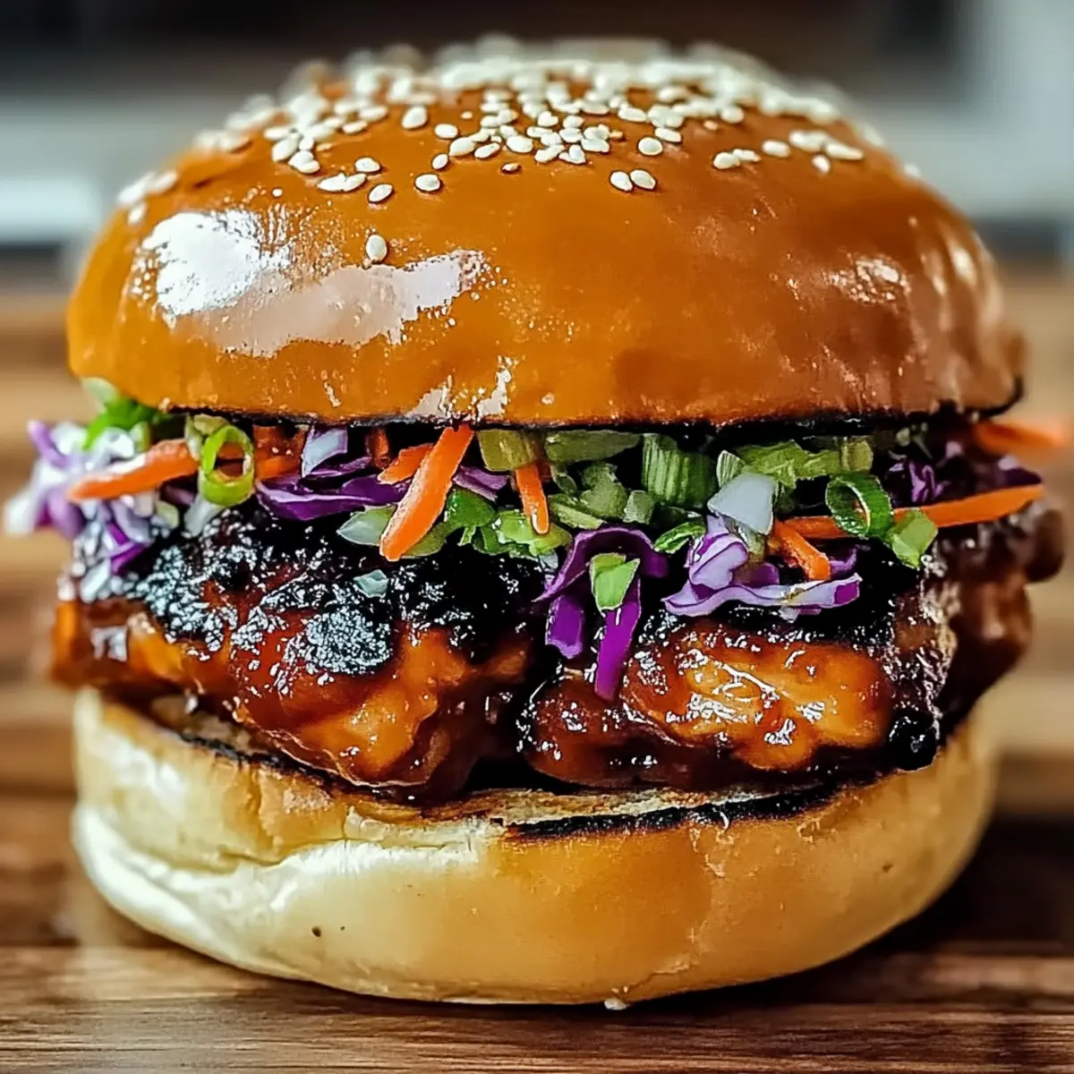 Korean BBQ Chicken Sandwich