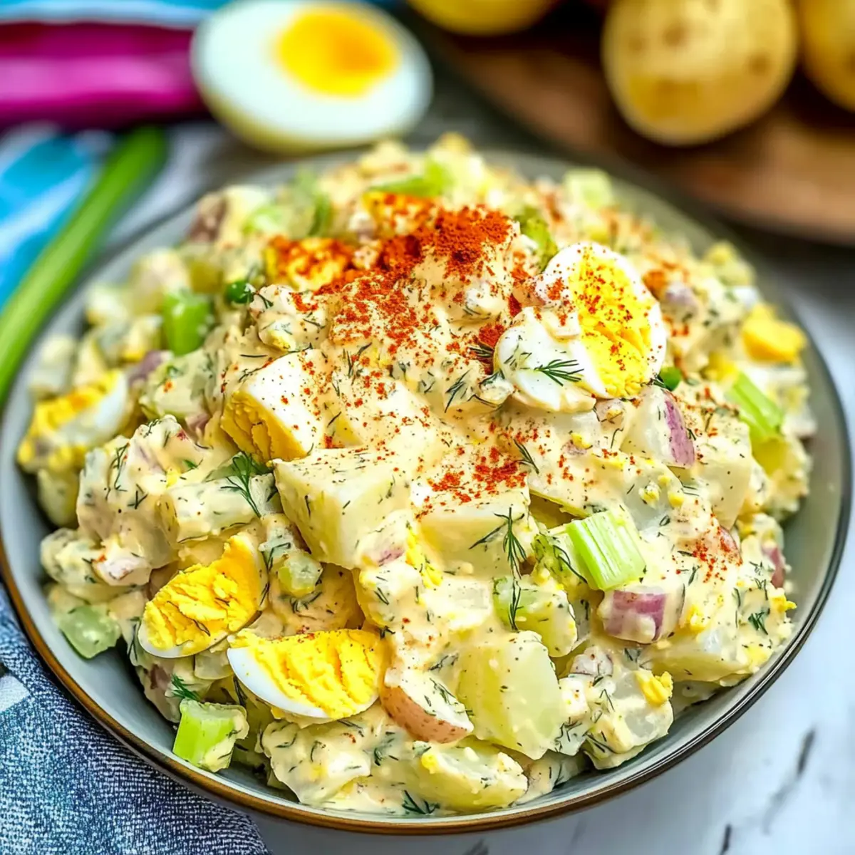 Deviled Egg Potato Salad