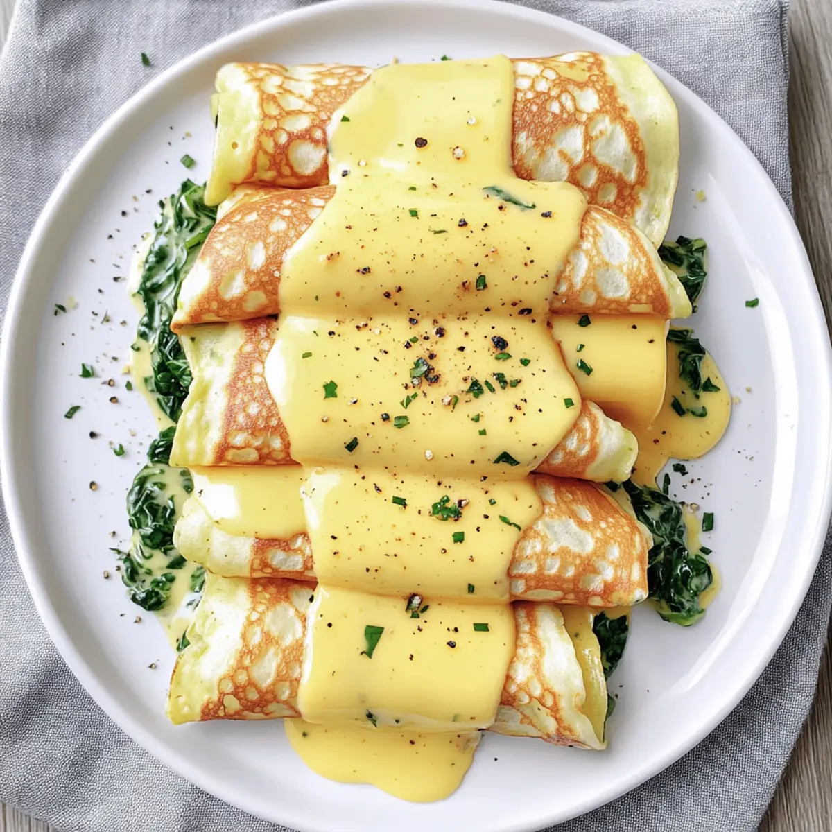 Savory Breakfast Crepes