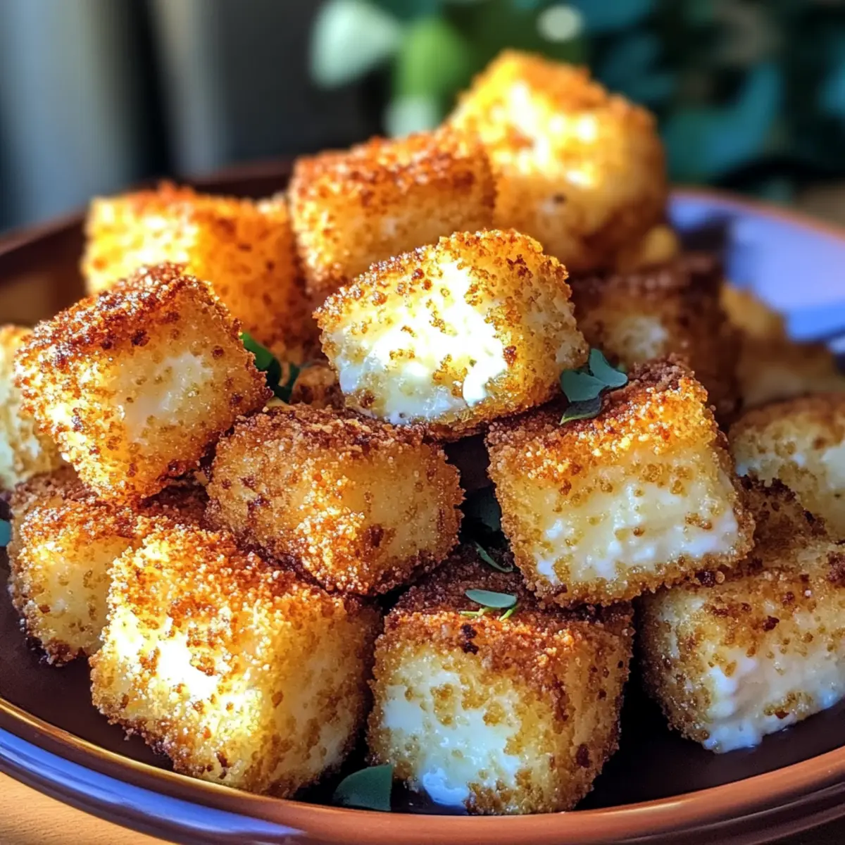 Crispy Cottage Cheese Treats