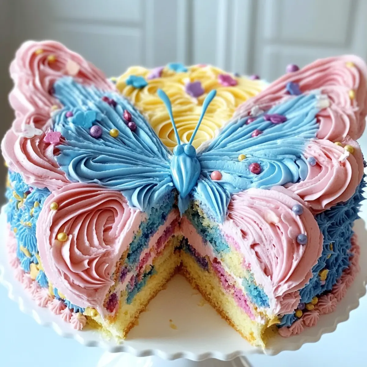 Easy Butterfly Cake