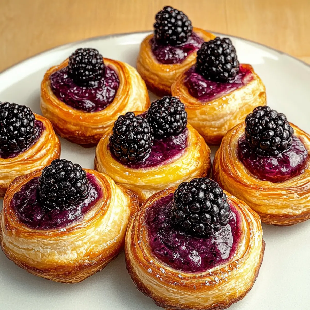 Blackberry Cream Cheese Danish