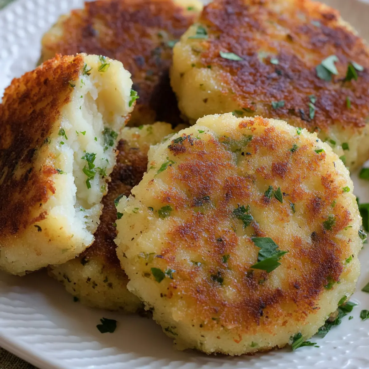 Fresh Cod Fish Cakes