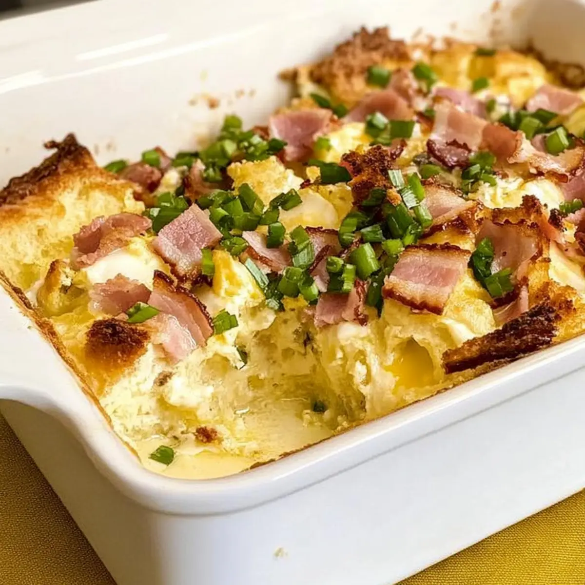 Joanna Gaines Eggs Benedict Casserole​