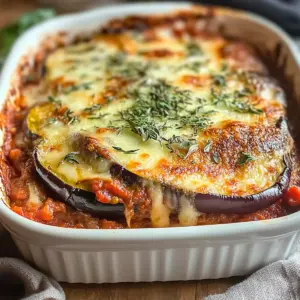 Provençal Eggplant Tomato Gratin