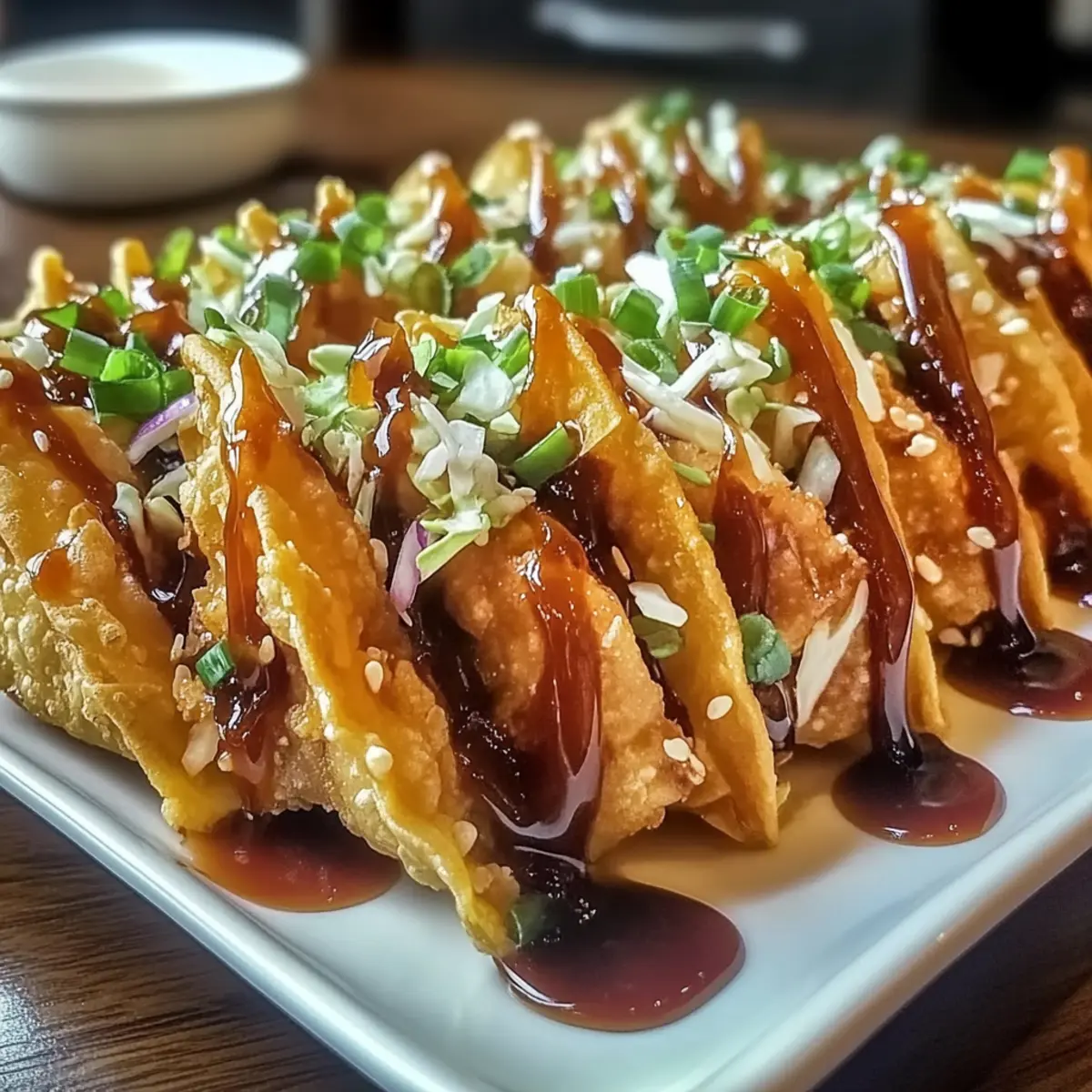 Applebee’s Chicken Wonton Tacos