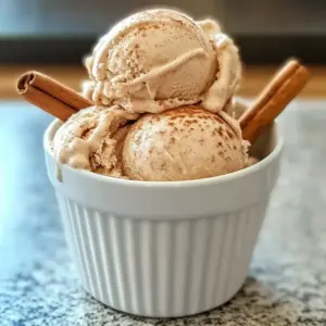 Creamy Brown Sugar Cinnamon Ice Cream