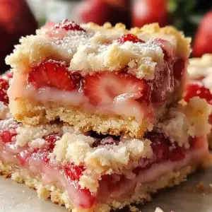 Strawberry Shortcake Bars