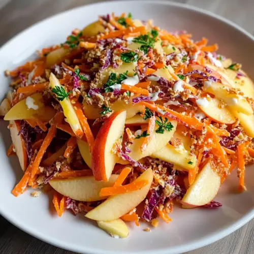 Crunchy Apple Carrot Salad