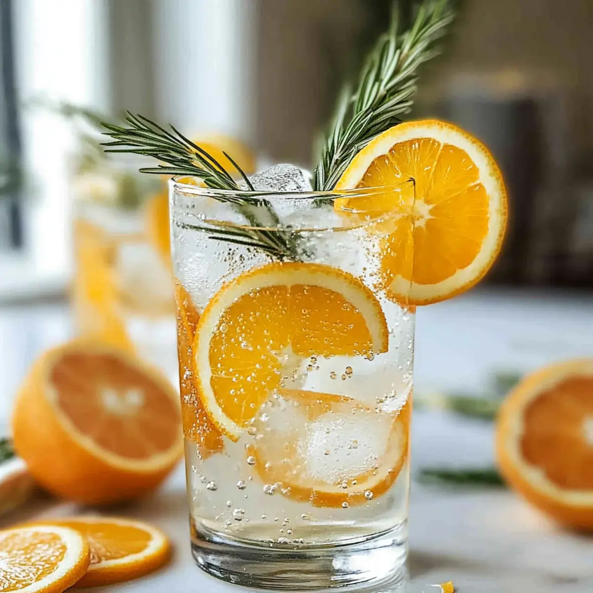 Rosemary Citrus Spritz Mocktail Recipe
