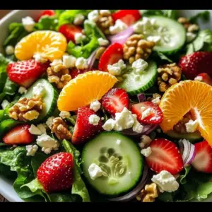 Bright Spring Salad with Citrus Vinaigrette