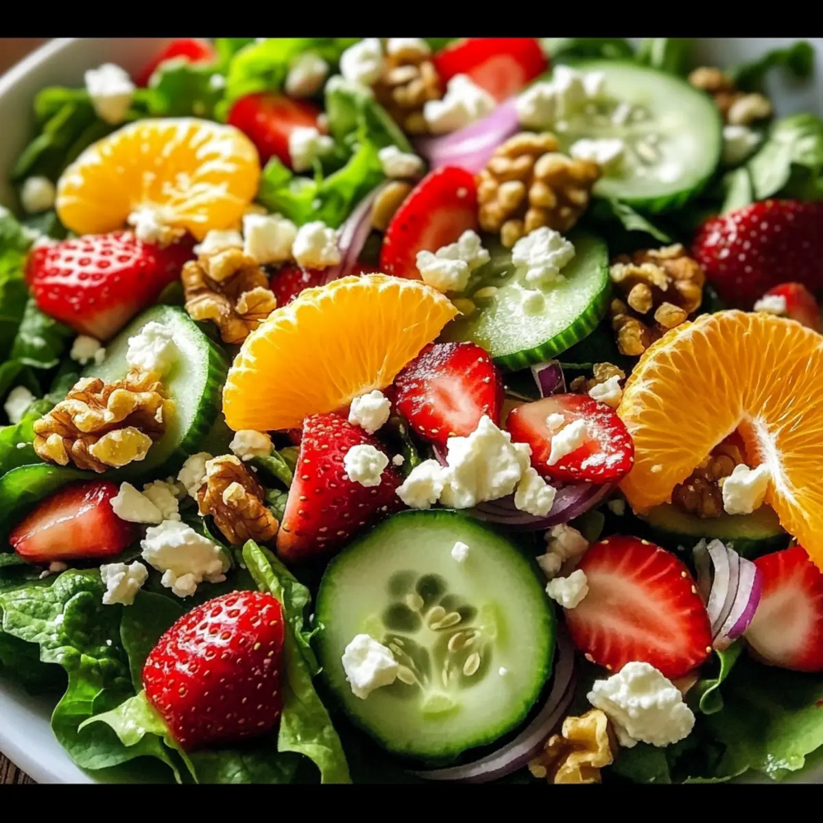 Bright Spring Salad with Citrus Vinaigrette