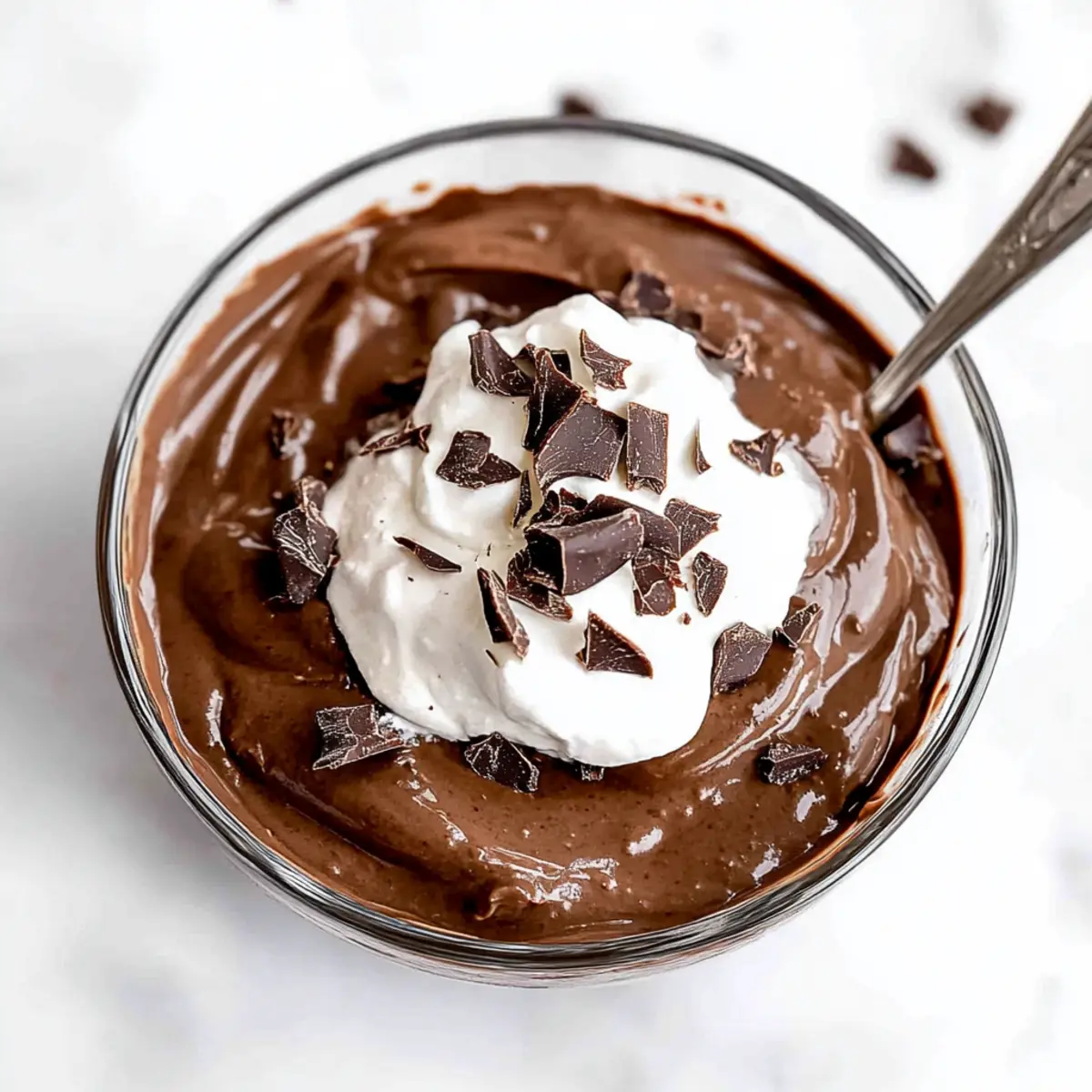 Healthy Chocolate Avocado Pudding