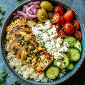 Mediterranean Chicken Bowl