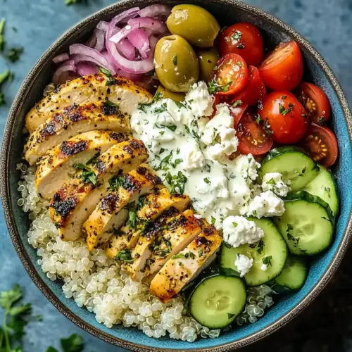 Mediterranean Chicken Bowl