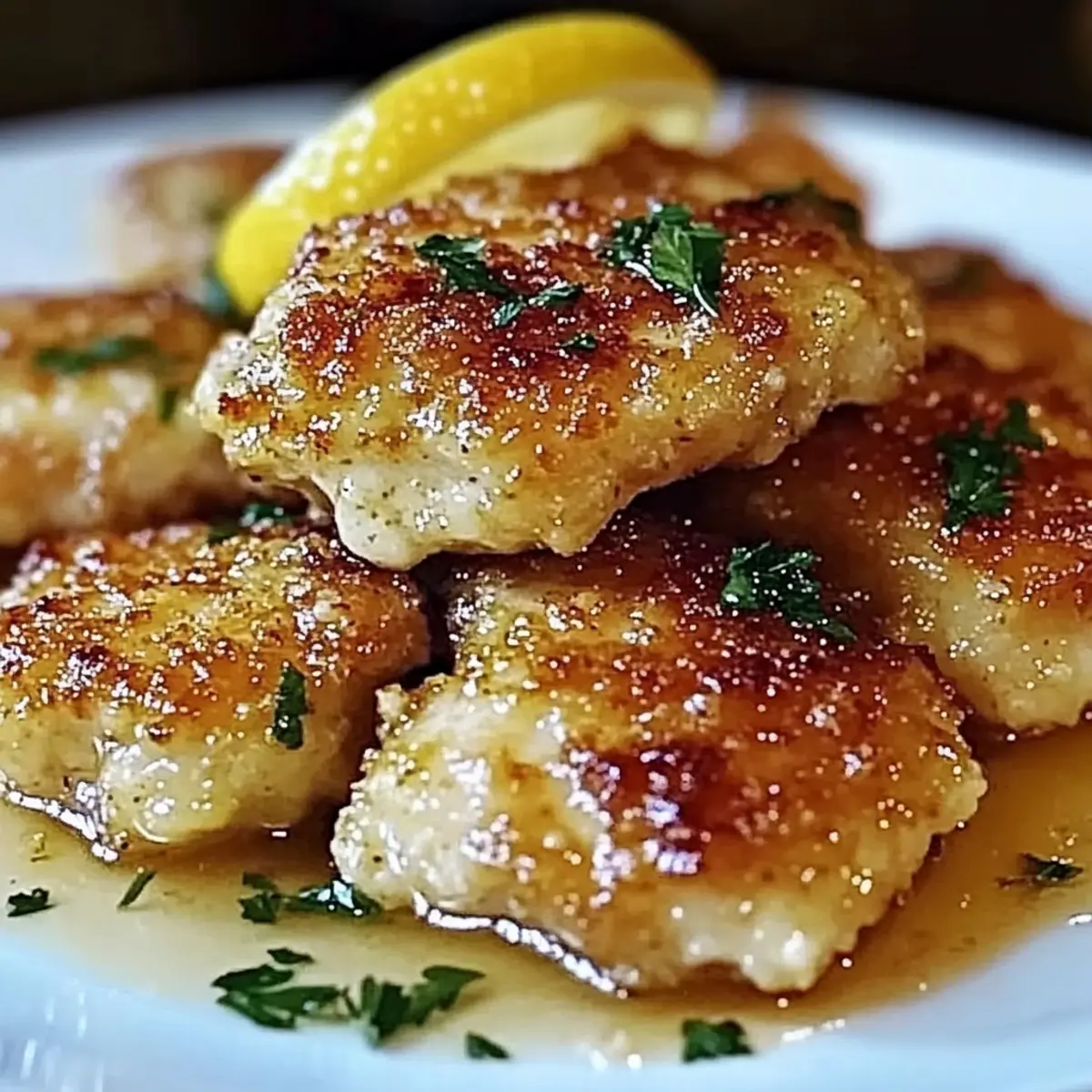 Zesty Lemon Pecorino Crispy Chicken