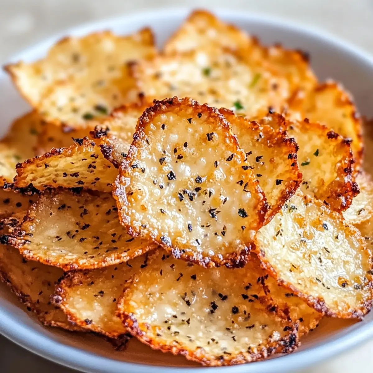 Cottage Cheese Chips