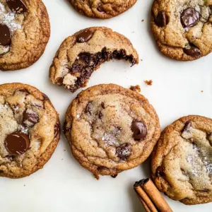Vietnamese Cinnamon Chocolate Chip Cookies