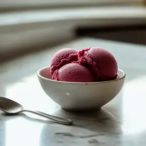Healthy Cherry Sorbet