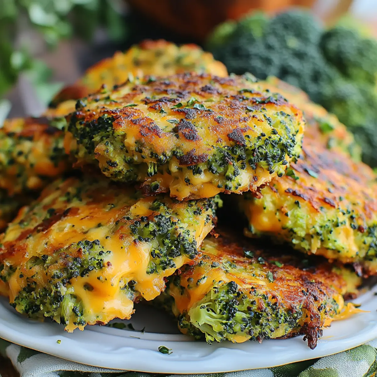 Broccoli Cheese Patties
