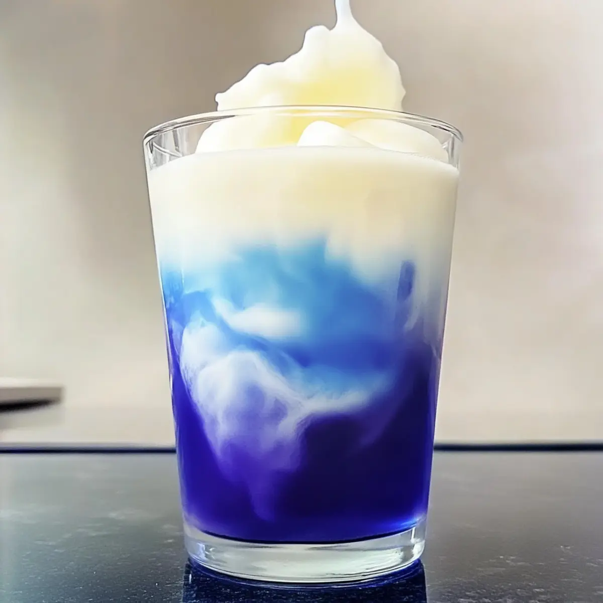 Iced Blue Tea Latte Recipe