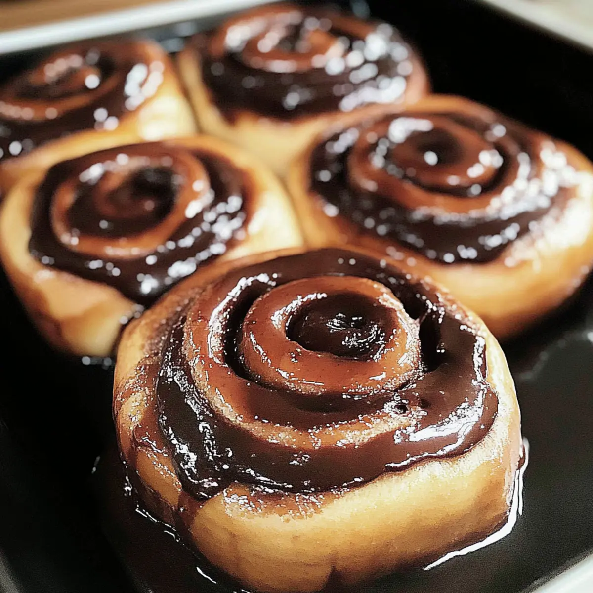 Chocolate Cinnamon Rolls