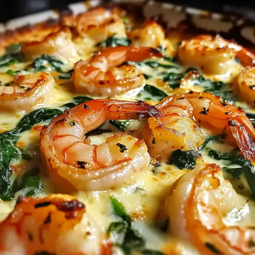 Low-Carb Shrimp Tuscan Bake