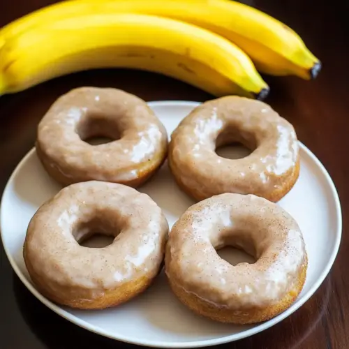 Banana Bread Donuts