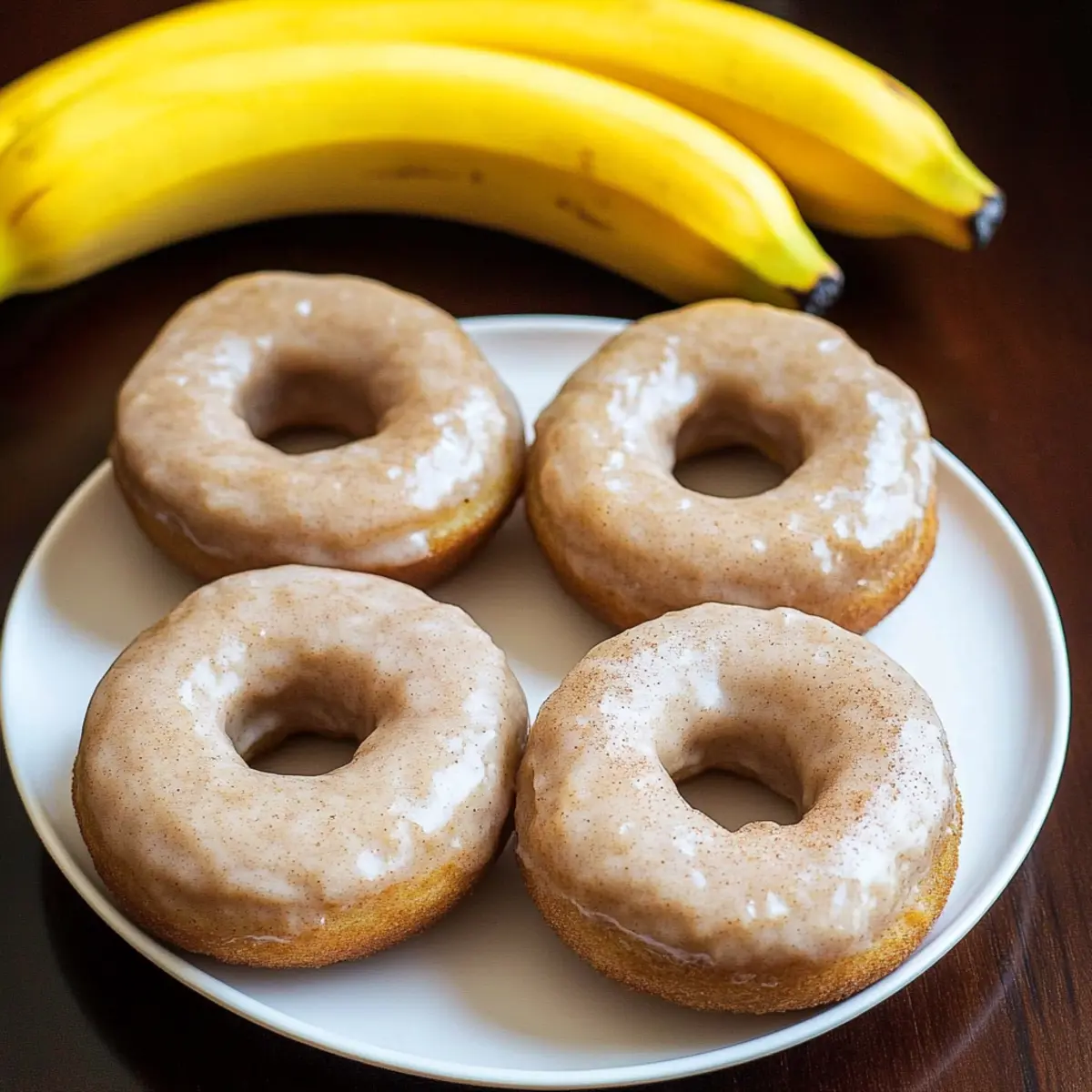 Banana Bread Donuts