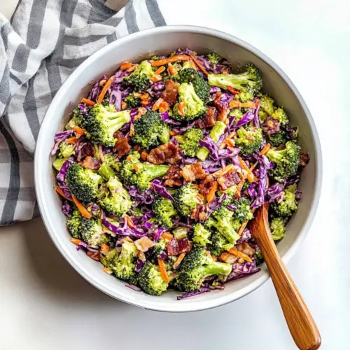 Broccoli Salad with Honey Dijon Dressing