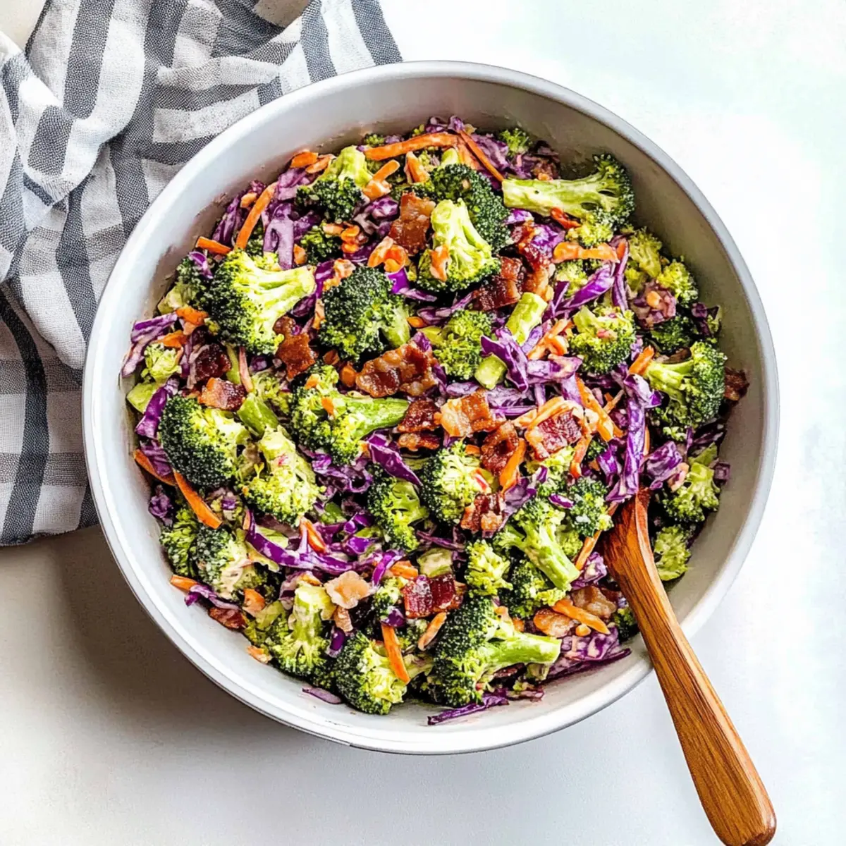 Broccoli Salad with Honey Dijon Dressing