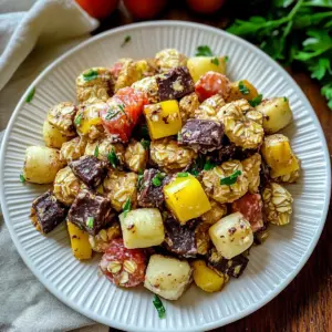 Horiatiki (Village) Pasta Salad