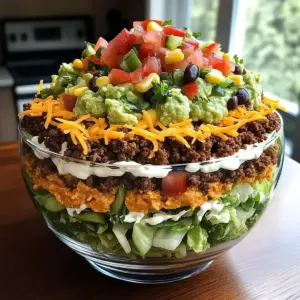 Seven-Layer Taco Salad