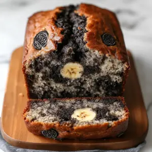 Oreo Banana Bread