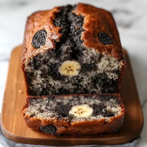 Oreo Banana Bread