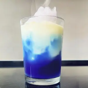 Iced Blue Tea Latte Recipe