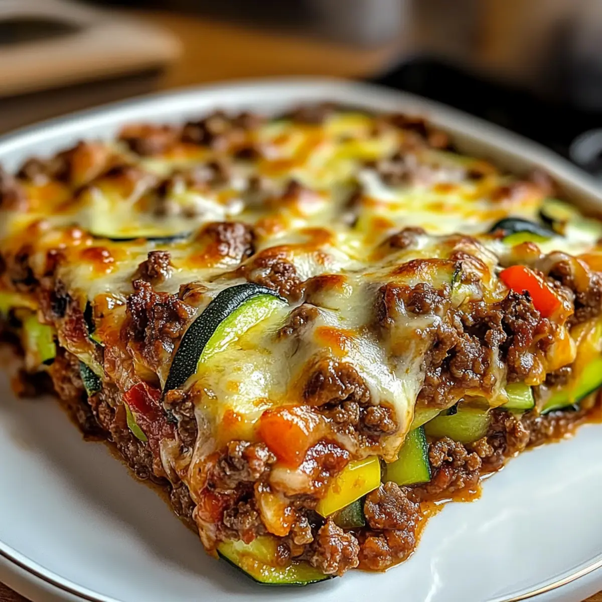 Zucchini Pizza Casserole