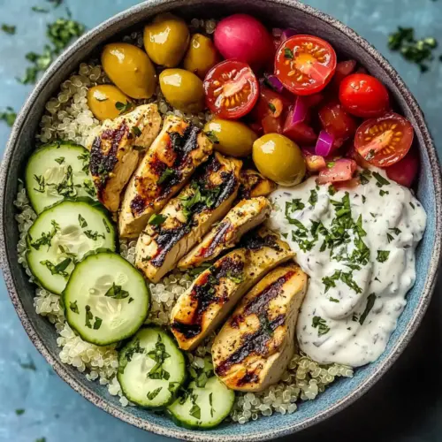 Mediterranean Chicken Bowl